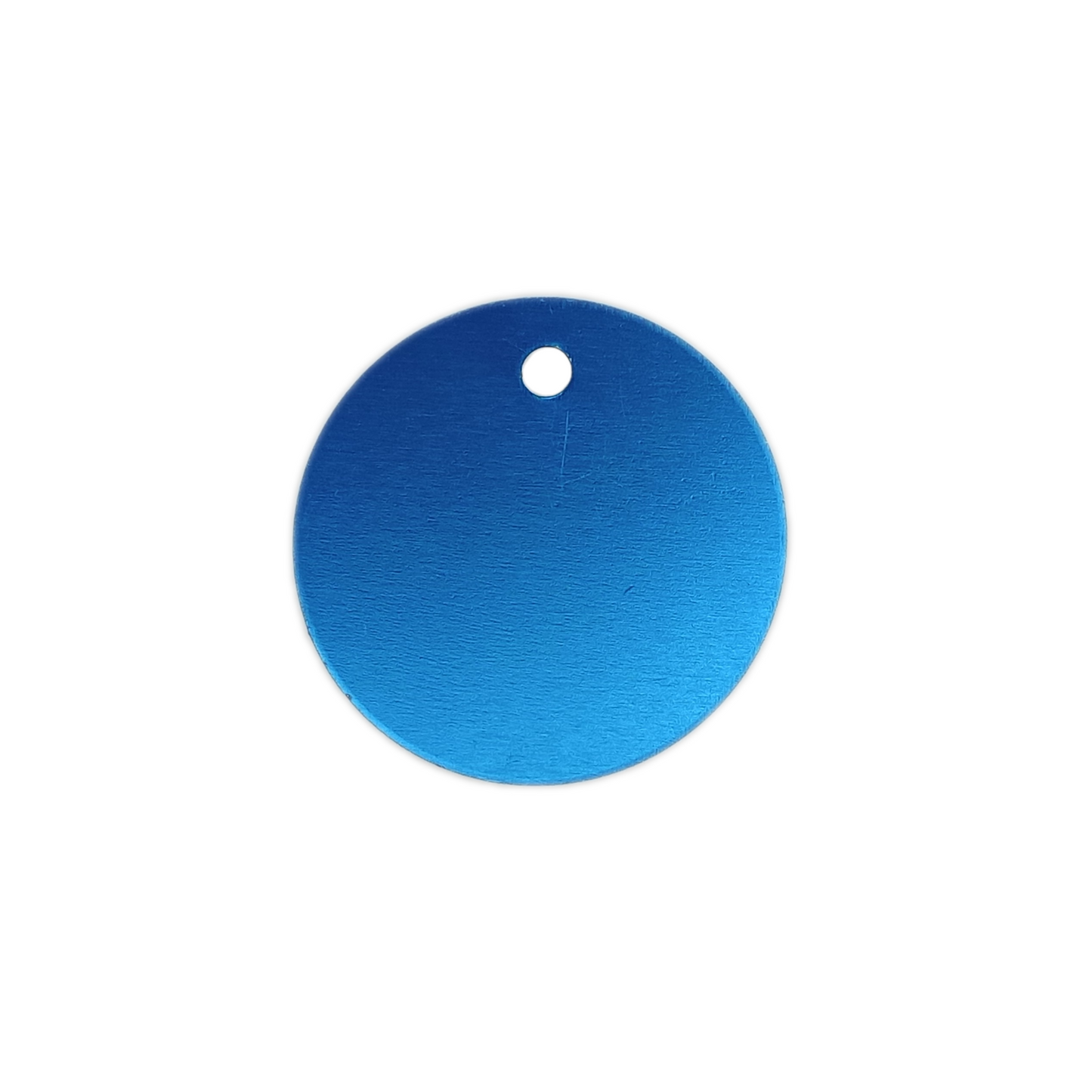 Light Blue Round Pet Tag (1.4 inch)