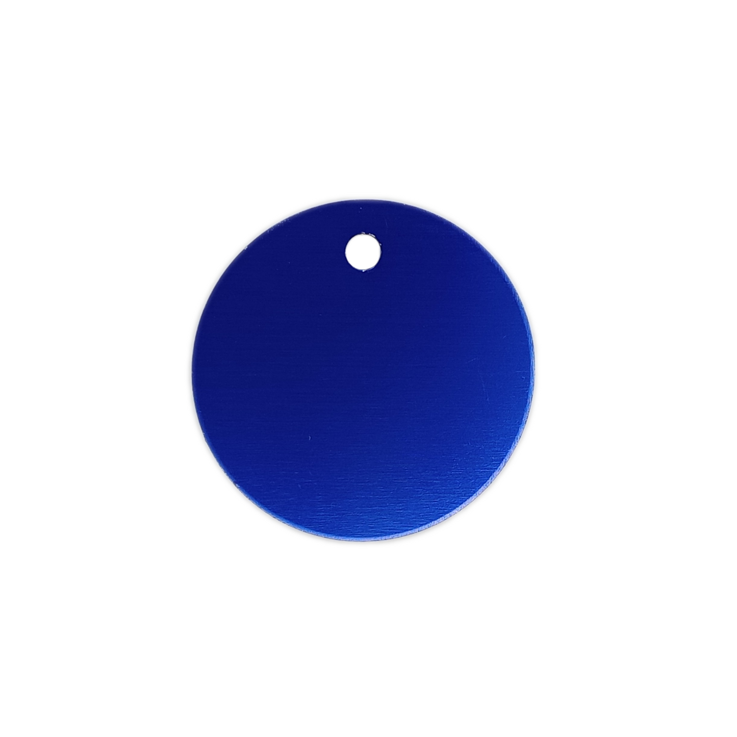 Dark Blue Round Pet Tag (1.4 inch)