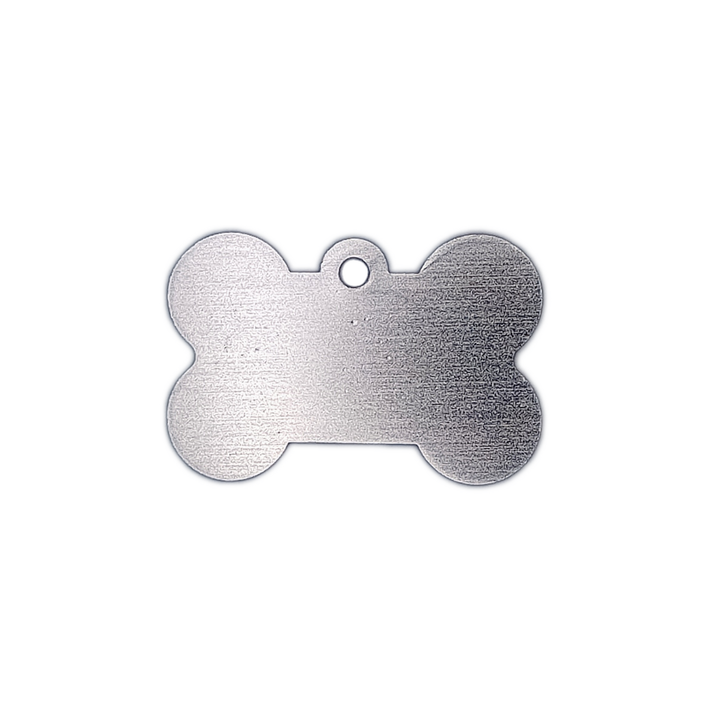 Silver Colored Bone Shaped Pet Tag