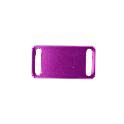 Purple Slide-On Pet Tag