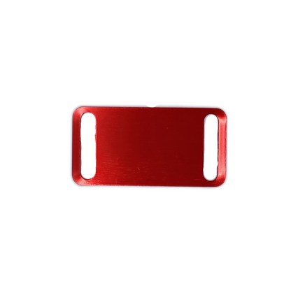 Red Slide-On Pet Tag