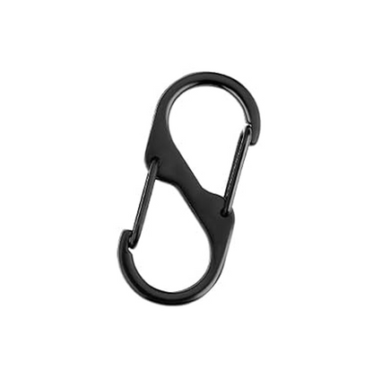 Black S Carabiner (40 mm)